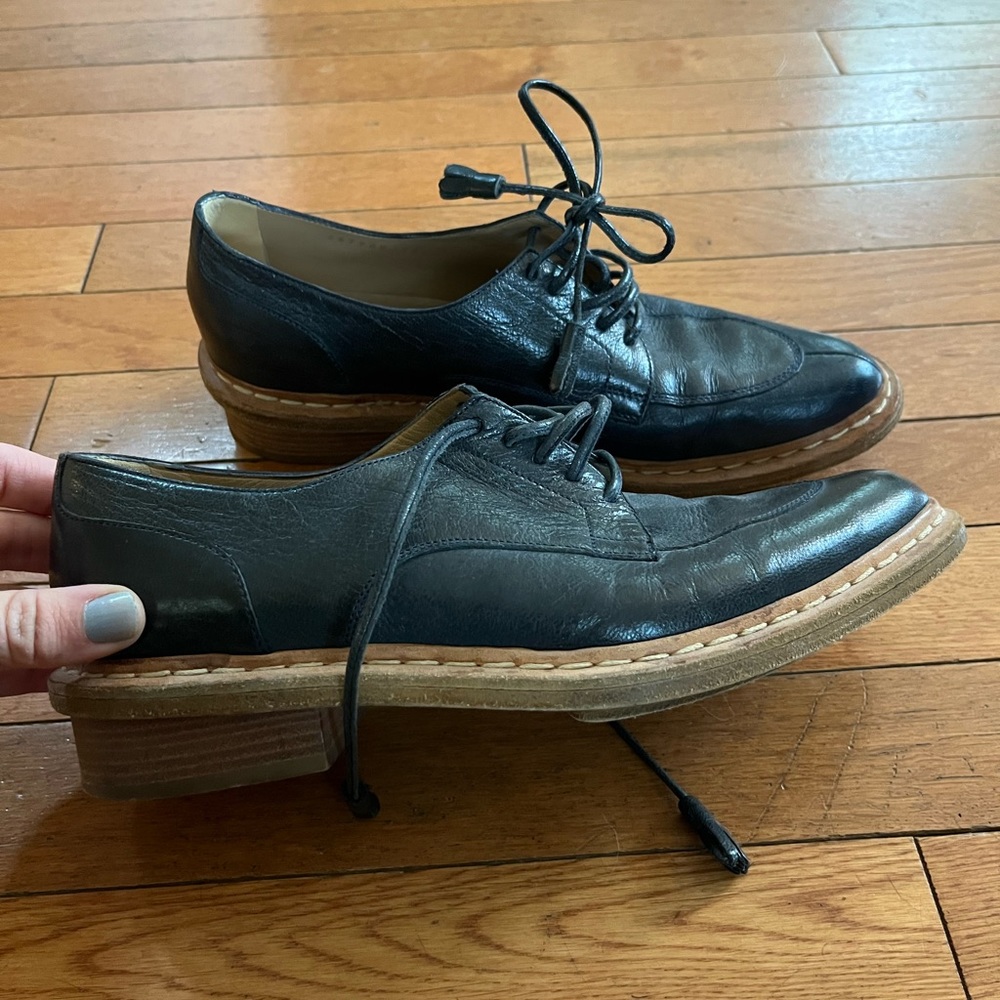 Balenciaga Lace-Up Oxfords